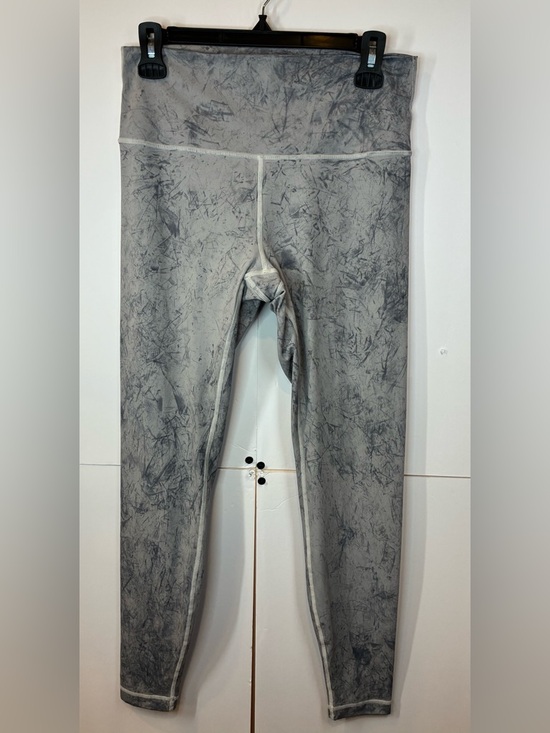 lululemon athletica Pants - Lululemon Wunder Under High Rise Leggings Gray Marble Print Size Approx M (29”)